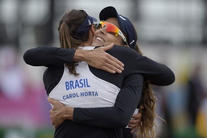 Brasileiras garantiram vaga direta nas quartas de final