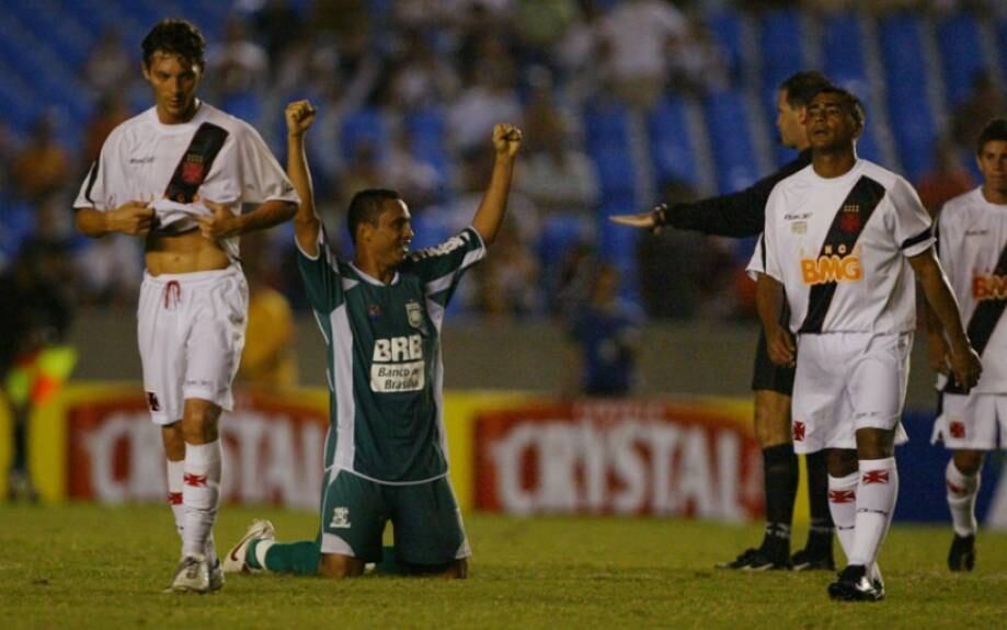 Gama - Modesto clube do Distrito Federal, o Gama foi 11 vezes campeão brasiliense, mas seu único grande feito fora do estado foi em 2007, quando venceu o Vasco pelo placar ger