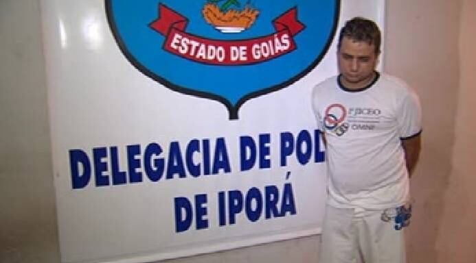 Nailton Santos confessou que recebeu para participar do crime, mas disse que não sabia que a jovem estava morta dentro da casa. Ele foi preso
