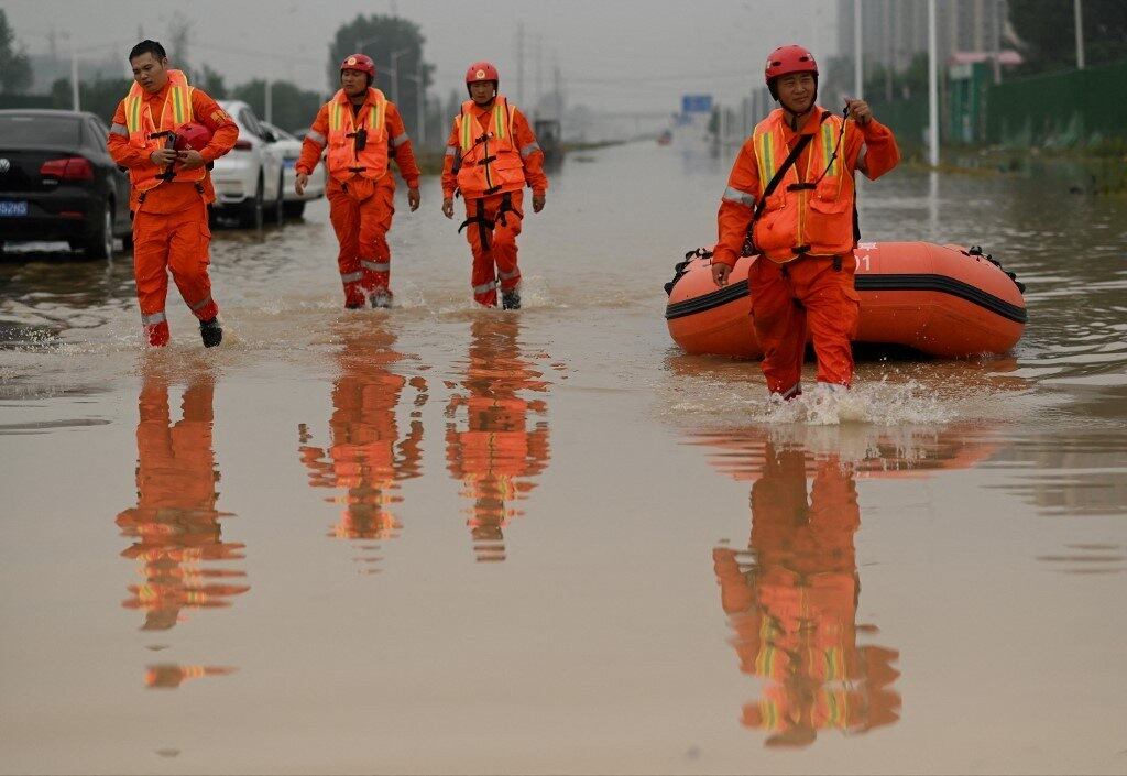Forte chuvas afetaram pelo menos 7,5 milhões de pessoas na China