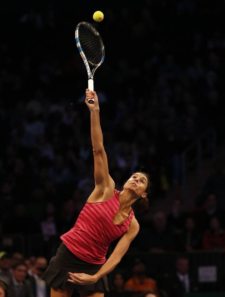 O jogo foi uma reedição da final do WTA Finals de 1990, onde aconteceu a primeira partida feminina de cinco sets na era moderna do tênis
