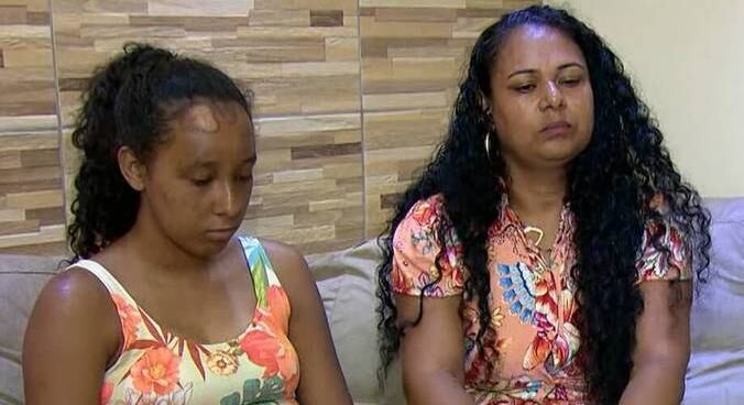 Adolescente relata momentos de desespero após o acidente
