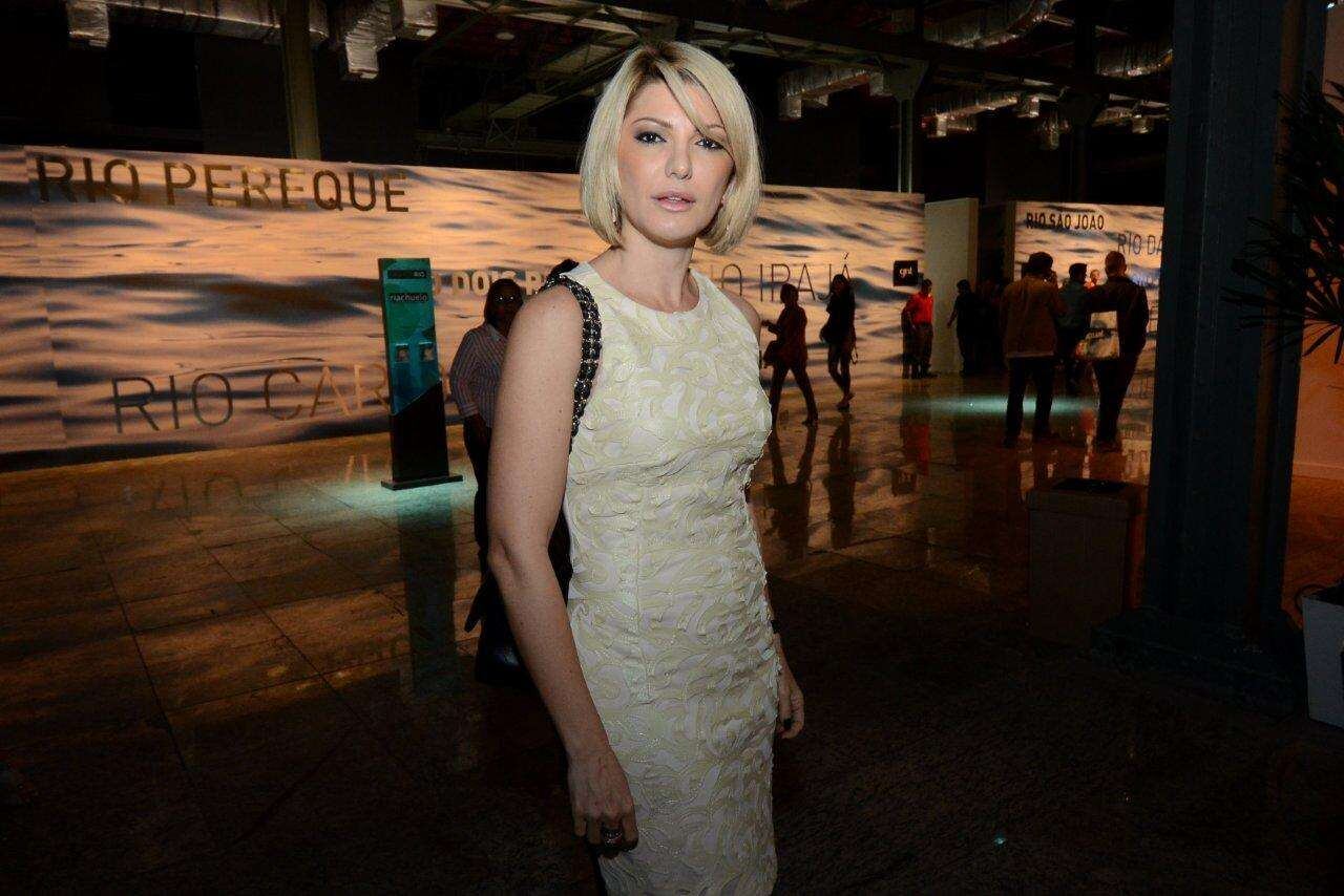 Antonia Fontenelle esteve no Fashion Rio, na noite de quarta-feira