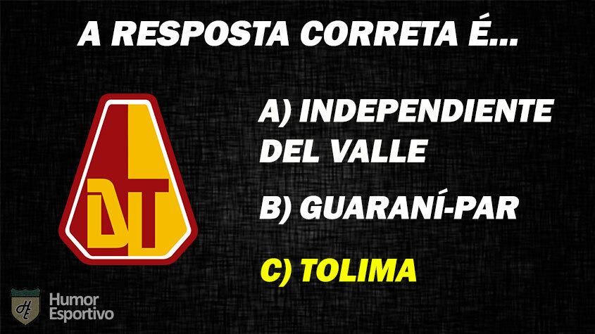 Resposta: Tolima (Colômbia)