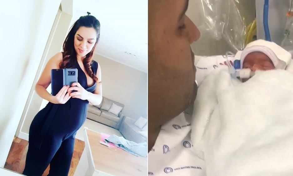 Bebê de 1 kg foi retirado em cesárea de emergência e passa bem