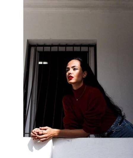 A modelo posou para Sofia Teixeira do coletivo Pronta pra Nascer