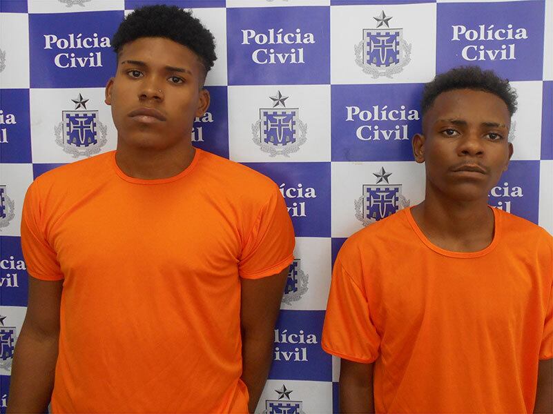 A dupla seguiu para o Complexo Policial da Baixa do Fiscal, onde ficará custodiada à disposição da Justiça