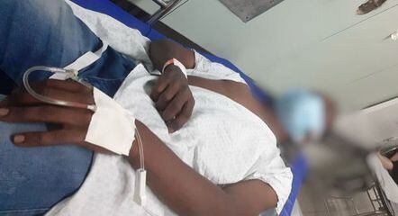 Passageiro precisou ser levado ao hospital