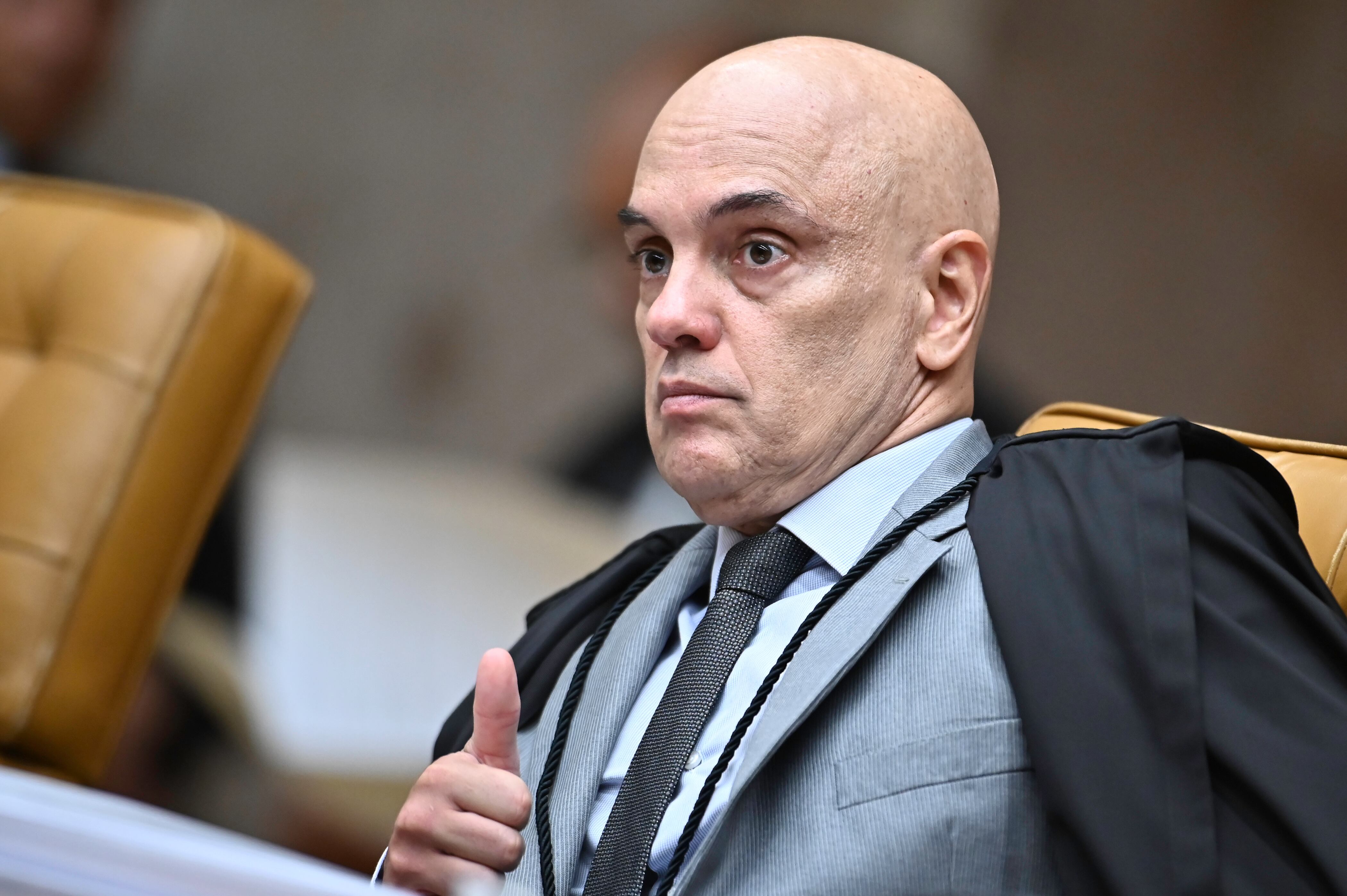 DF - SESSÃO/PLENÁRIA DO STF - POLÍTICA - Foto, Ministro Alexandre de Moraes. Nesta quarta (24) ocorre a sessão plenária do Supremo Tribunal Federal (STF) 24/09/2025 - Foto: TON MOLINA/FOTOARENA/FOTOARENA/ESTADÃO CONTEÚDO