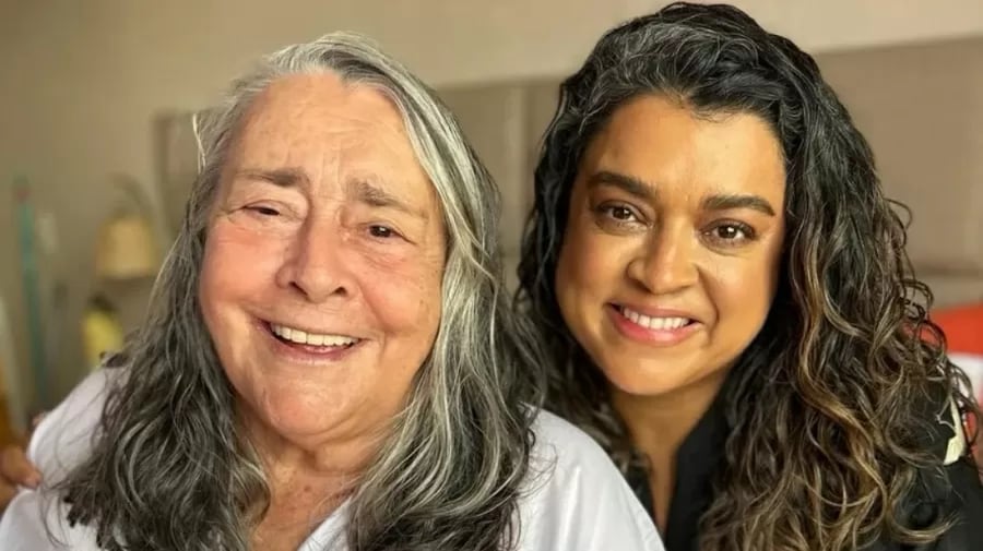 Preta Gil e a mãe, Sandra Gadelha