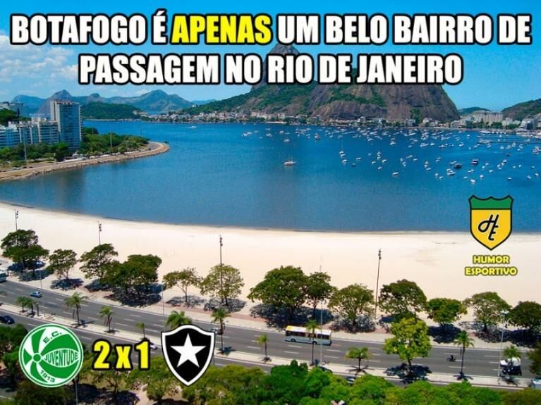 Os memes da eliminação do Botafogo para o Juventude (Reprodução)