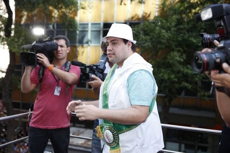 Tiago Abravanel também esteve por lá, para aproveitar a festa