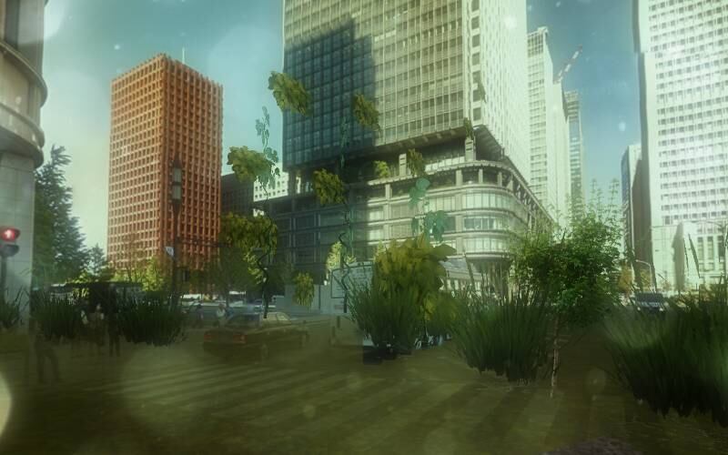 Sem a ação dos humanos, é provável que os centros urbanos sejam tomados pela vegetação. Matos, árvores e musgos apareceriam em brechas do asfalto e até nos edifícios