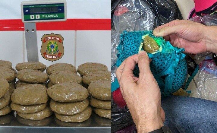 Droga estava dividida em 36 pacotes