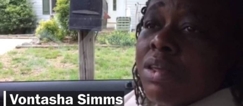 Vontasha Simms disse ao Washington Post que sua filha estava passando por momentos difíceis