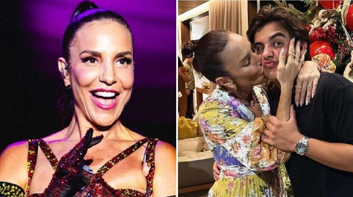 Marcelo Sangalo, filho de Ivete, surge ensaiando percussão e impressiona