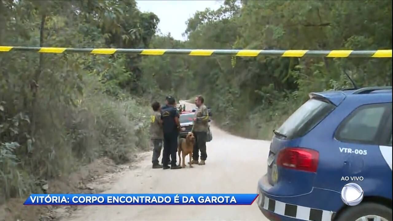 Vitória foi encontrada em área de mata próxima de estrada de terra, em Caxambu