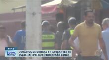 Venda de drogas persiste no centro de São Paulo após dispersão de usuários e traficantes