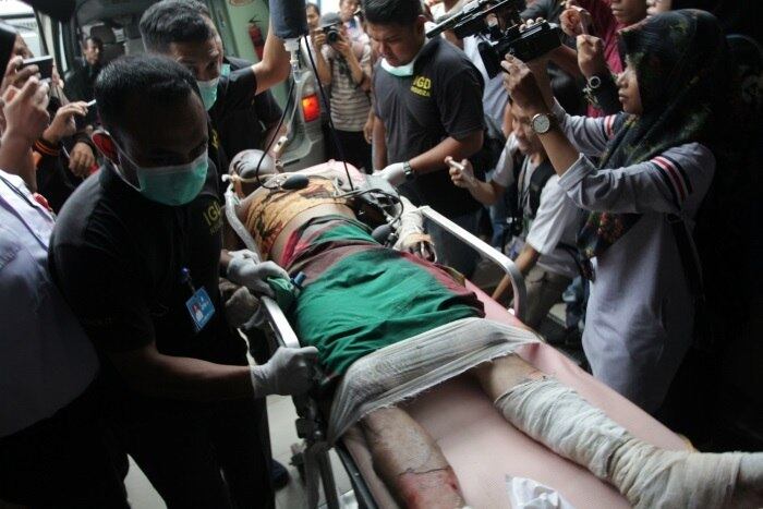 O chefe de polícia da região, Wahyu Kuncoro, disse que o campo provavelmente era explorado de forma ilegal e que o fogo pode ter começado com uma bituca de cigarro
