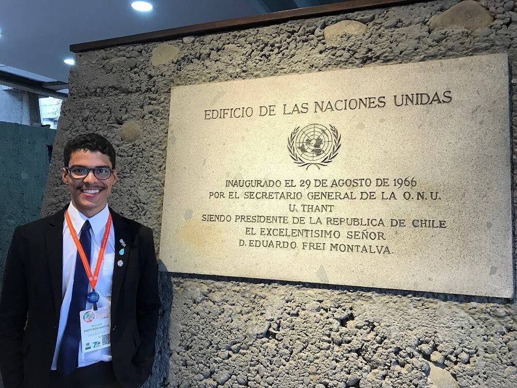 Erley participou em março do fórum organizado pela Organização das Nações Unidas (ONU)