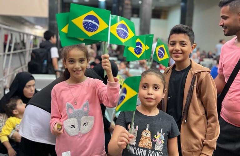 Crianças são grande parte do grupo de brasileiros