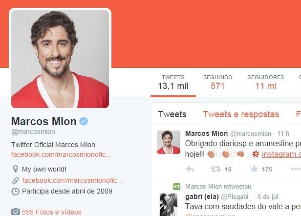Mion é o apresentador brasileiro com mais seguidores no Twitter