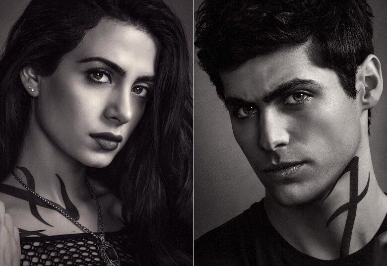 Emeraude Toubia e Matthew Daddario interpretam Isabelle e Alec em Shadowhunters