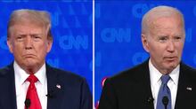 Joe Biden e Donald Trump trocam ataques pessoais no primeiro debate das eleições dos EUA