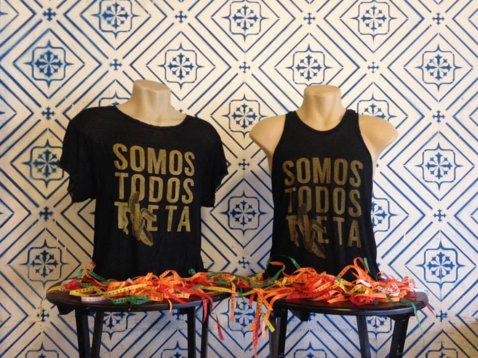 Camisetas com o tema do bloco no Carnaval de 2016 foram vendidas até sexta-feira, para que os foliões pudessem se divertir a caráter 