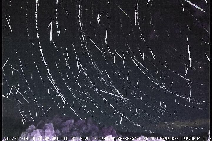 Chuva de meteoros é registrada em Gramado, no Rio Grande do Sul