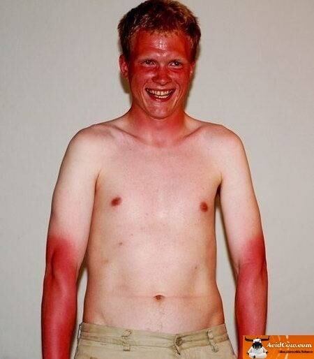 Mais um pouquinho e ele virava o Caveira Vermelha, inimigo do Capitão América!