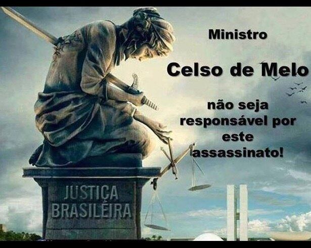 Os internautas chegaram a falar que a decisão de Celso de Mello é fundamental para que não aconteça a "morte da Justiça brasileira". Leia mais