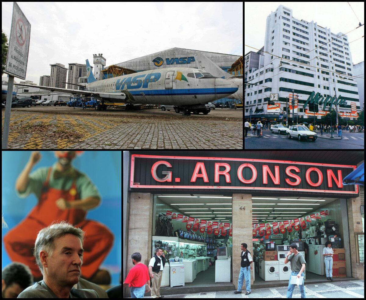 Vida de rico não é fácil como muitos podem pensar. Que o diga o empresário Eike Batista, cuja petrolífera OGX pode, em breve, ir à falência caso não saia do buraco em que mergulhou. Nesse caso, ela se unirá aos casos clássicos de empresas do País que viram o barco afundar, como Mappin, Vasp e Bamerindus. Nas imagens a seguir, o R7 mostra as gigantes brasileiras que quebraram por má gestão