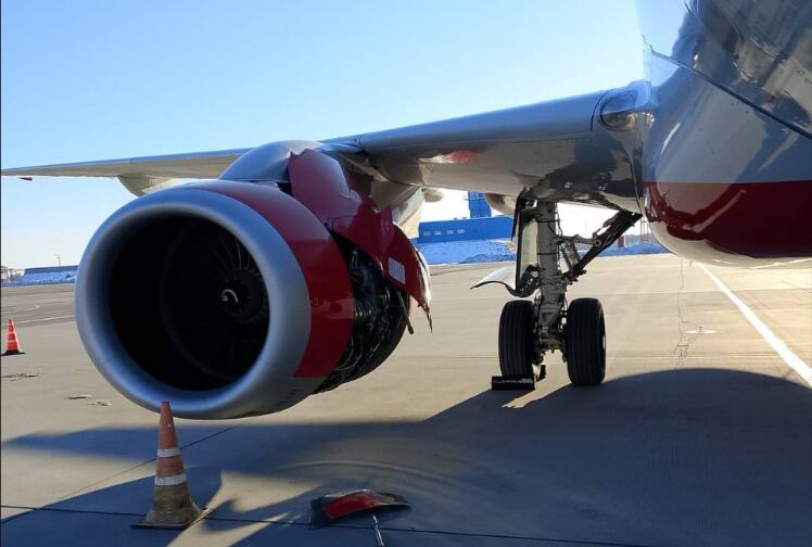 Episódio ocorre em meio à pressão crescente sobre o setor de aviação russo