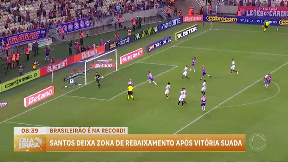Fala Esporte: Santos vence Fortaleza com gol nos acréscimos