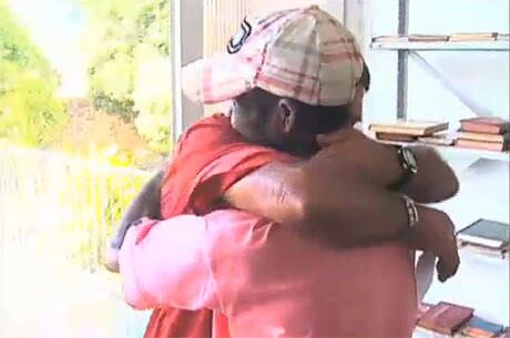 Houve emoção no reencontro das vítimas com suas famílias