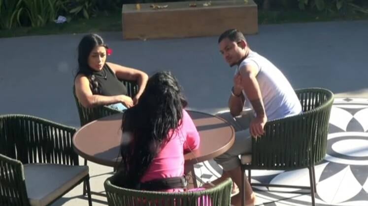 Um dos casos mais comentados na Mansão foi a relação entre Janielle, Fernanda Medrado e Gabriel Roza. Além de carinho, alfinetadas e alertas rolavam soltos entre o trio de ex-Vileiros. Apesar da relação conturbada entre a estudante de Direito e o influenciador, era mantida uma amizade. Porém, tudo mudou quando Medrado resolveu intervir devido a atitudes do competidor com sua amiga, e tudo virou uma bola de neve 