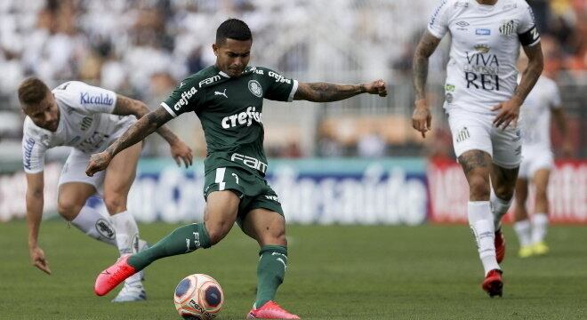 Santos e Palmeiras não conseguem fazer gols no clássico paulista