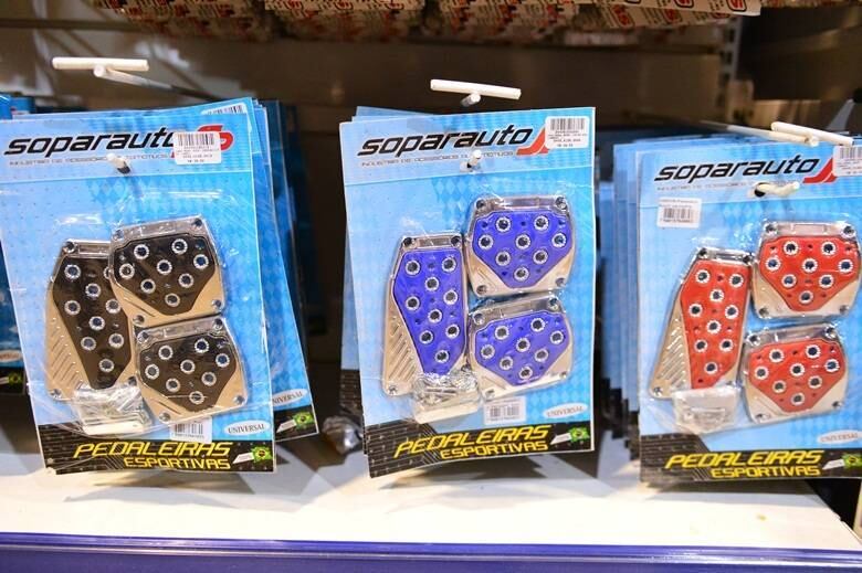 Pedaleiras esportivas — R$ 38,50