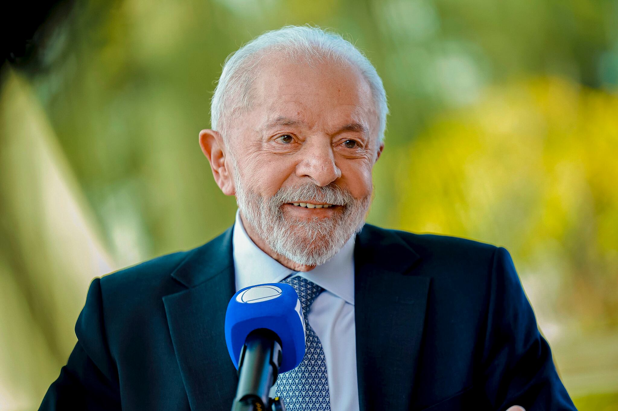 Presidente da República, Luiz Inácio Lula da Silva, durante entrevista para o Jornal da Record, no Palácio da Alvorada. Brasília - DF.