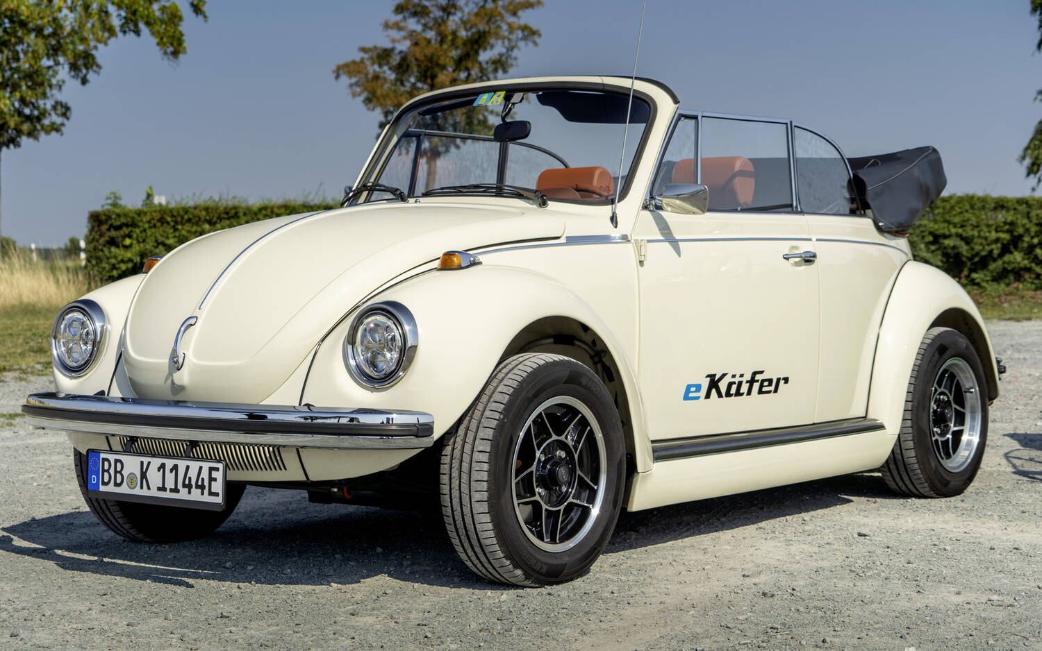 e-Kafer é o Fusca elétrico oferecido na Europa com kit próprio que rende cerca de 81cv