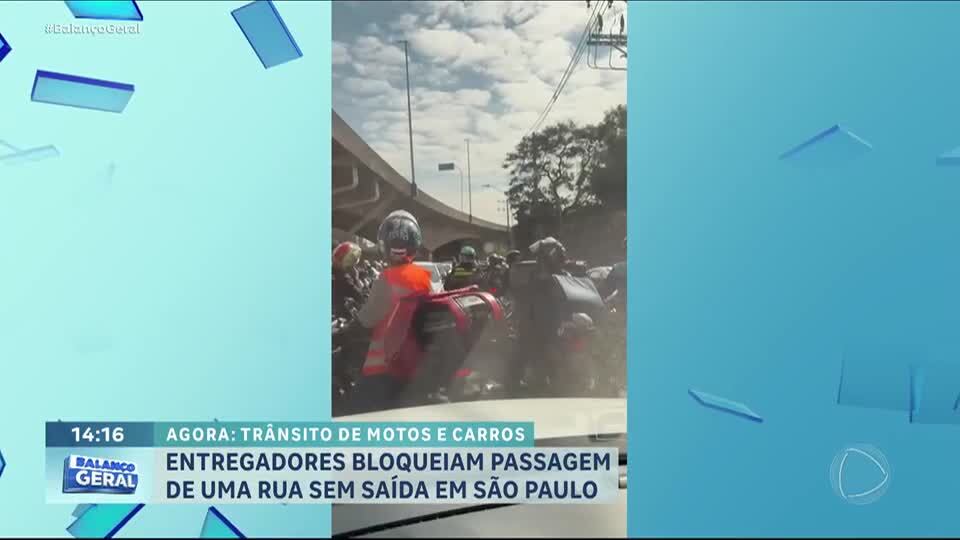 Balança Povão: Ponto de coleta de entrega por aplicativo atrapalha fluxo de moradores de condomínio