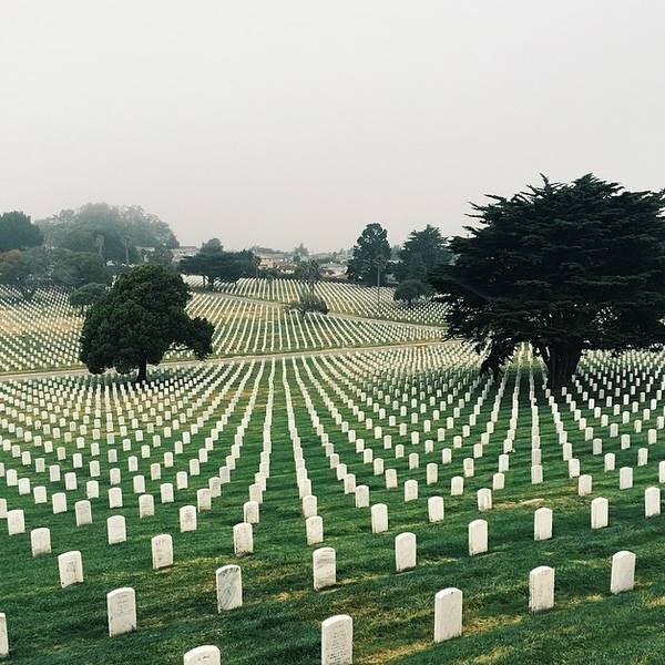 A foto foi feita por @tylergreene86 durante o Memorial Day, dia em que são lembrados os soldados do exército americano que morreram em serviço