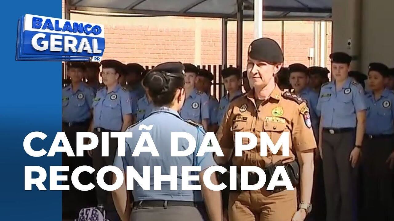 Pela primeira vez desde a inauguração do colégio da polícia militar do PR, a direção é de uma mulher