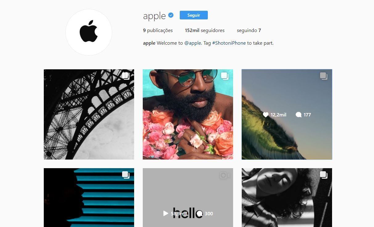 A empresa que criou o iPhone demorou quase 7 anos para iniciar sua conta no Instagram. Mas, finalmente, chegou o dia da Apple estrear na rede social conhecida pelo compartilhamento das fotos. Confira alguns dos cliques que a empresa divulgou
