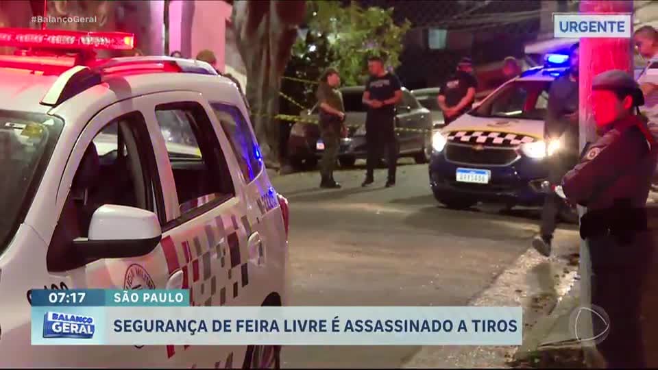 Segurança de feira livre é morto em São Paulo; polícia investiga o caso