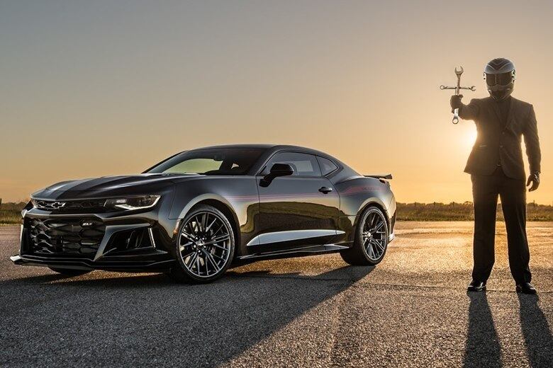 A transformação da Hennessey é baseada no Chevrolet Camaro ZL1, a mais rápida versão já feita do muscle car
