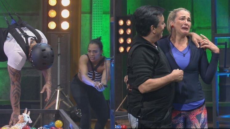 E Nahim e Andreia emocionaram o público por mostrarem garra e determinação na competição. Após algumas derrotas, o cantor e a empresária não contiveram as lágrimas por completar a Prova das Mulheres. Na dinâmica, cada uma precisava pescar bichinhos de pelúcia de dentro de uma piscina de bolinhas usando o marido como garra. Se ela fizesse tudo em até seis minutos, a prova estaria cumprida. A empresária até chorou de alegria ao finalizar o desafio