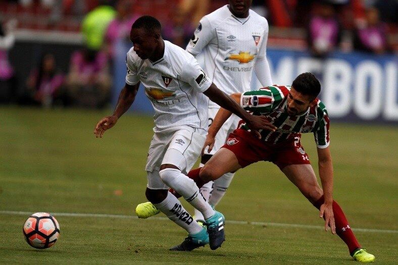 LDU e Flu fizeram um jogo com boas chances de gols
