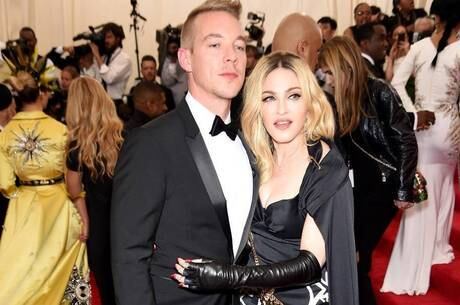 Madonna e Diplo juntos no baile de gala do MET